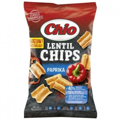 Chio Lentil chips paprika